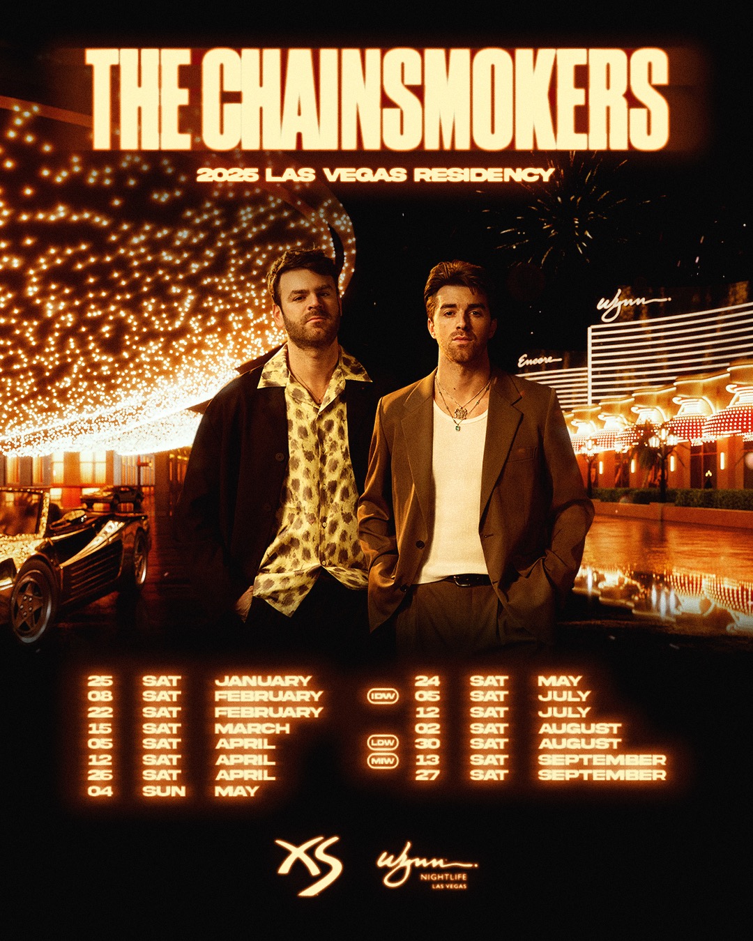 The Chainsmokers / XS 2025 residency